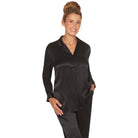 Lady Avenue Pure Silk Pyjamas Black - Härliga Under