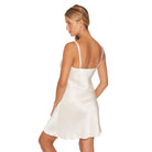 Lady Avenue Pure Silk Slip Off-white - Härliga Under