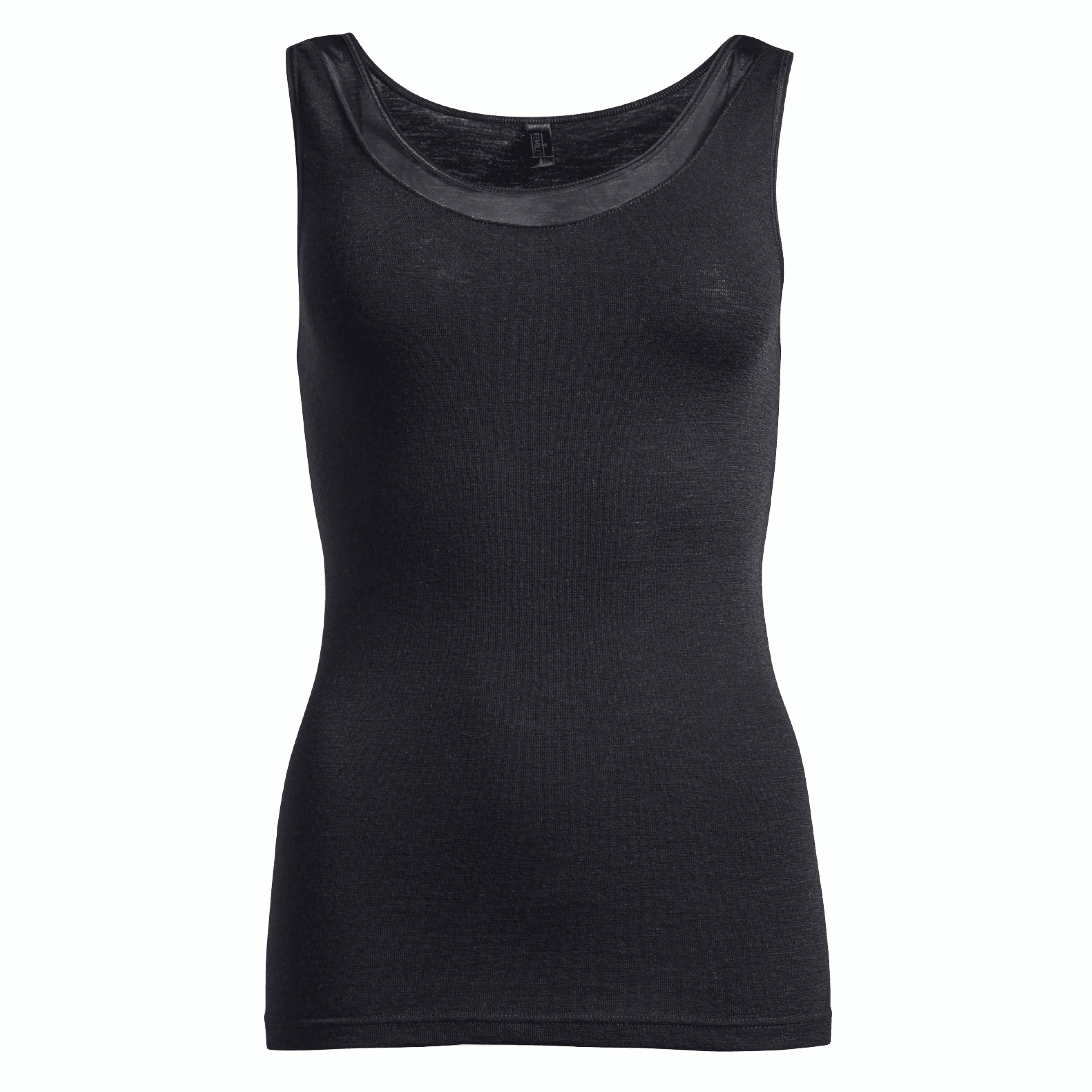 Femilet Merino Topp Juliana Black - Härliga Under