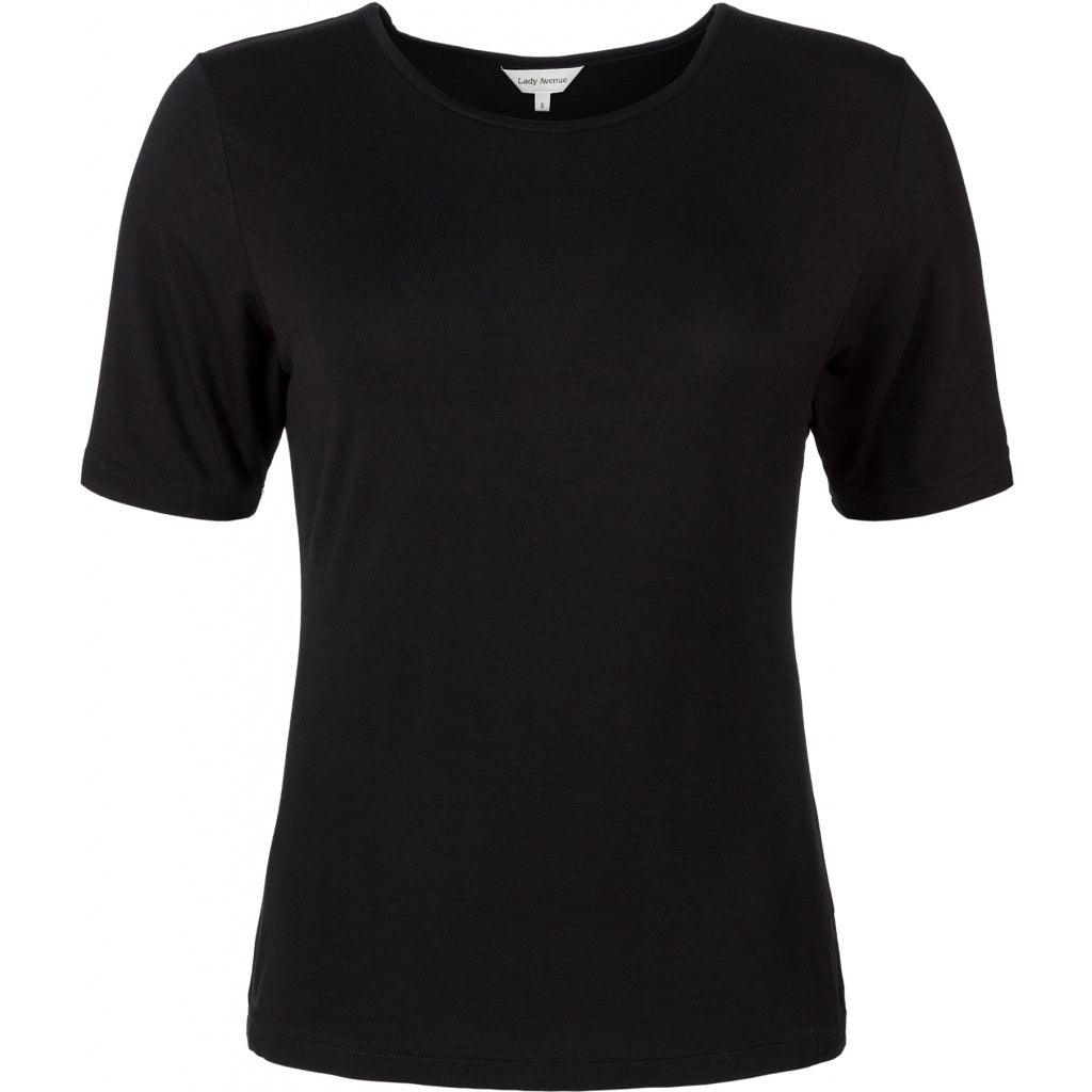 Lady Avenue T-shirt Black Bambu - Härliga Under