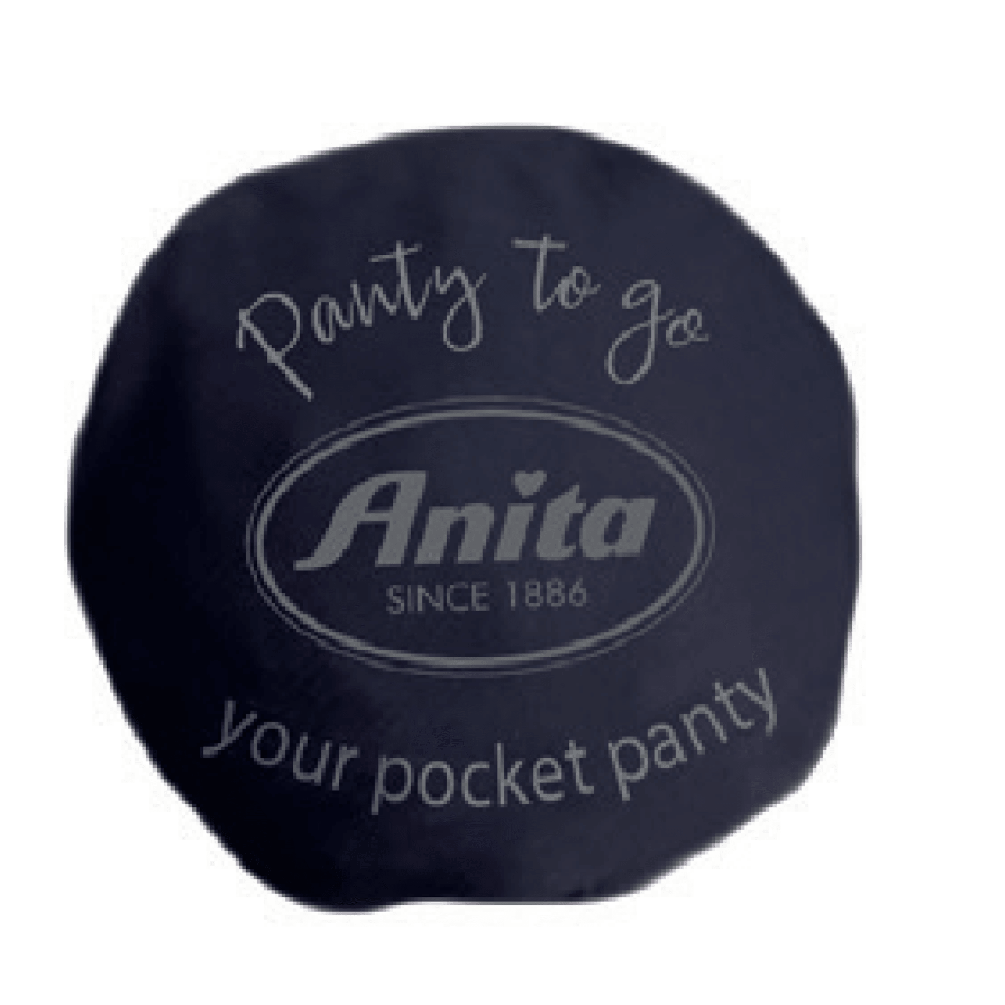 Anita Midjetrosa Pocket To Go Black - Härliga Under