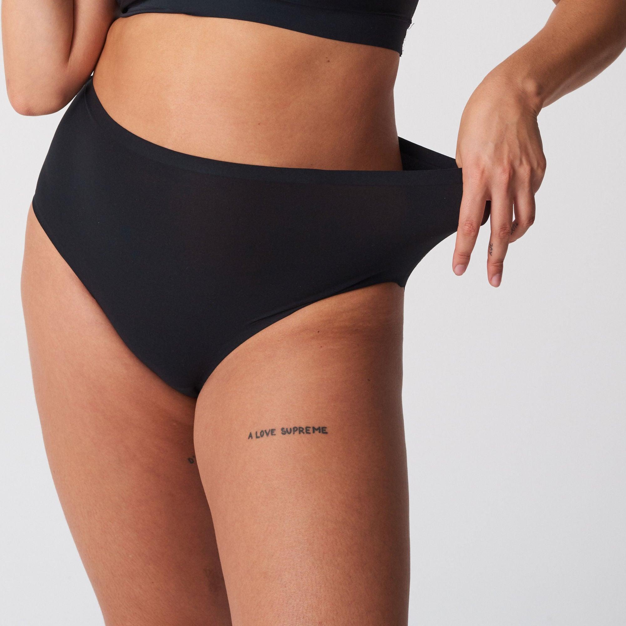 Chantelle Midjetrosa Softstretch Svart Plus Size - Härliga Under