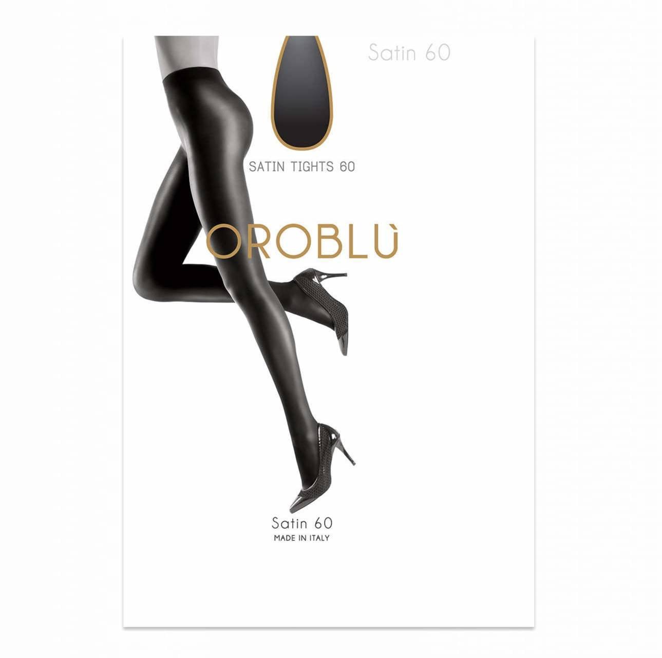 Oroblu Satin Strumpbyxa 60 Black - Härliga Under