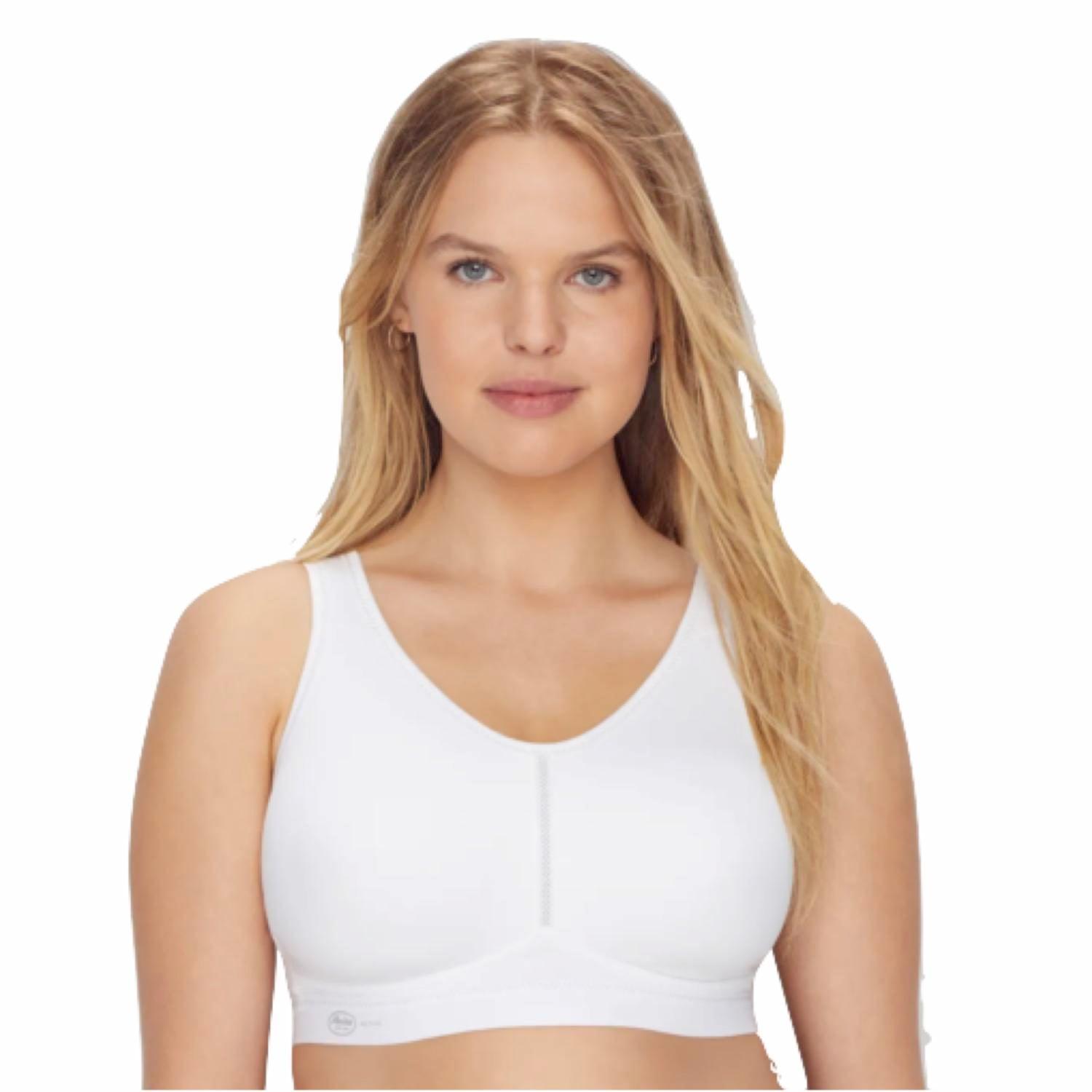 Anita Active Sport BH Light & Firm Vit - Härliga Under