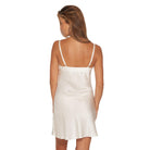 Lady Avenue Slip Dress Pure Silk Off-white - Härliga Under